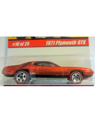 Hot Wheels Clásicos 1971 Plymouth GTX Cobre 1:64
