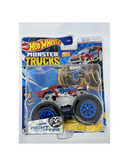 Hot Wheels Monster Trucks Night Shifter 2023 - Metal 1:64