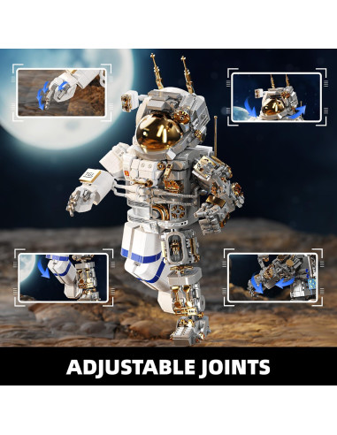 Juego de Bloques de Construcción TYCOLE Astronauta 860 Piezas