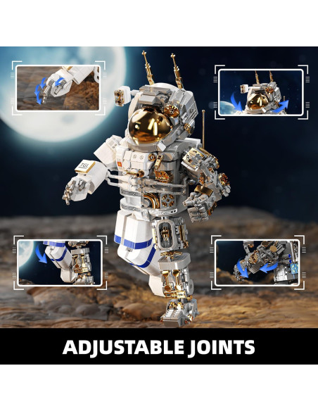 Juego de Bloques de Construcción TYCOLE Astronauta 860 Piezas