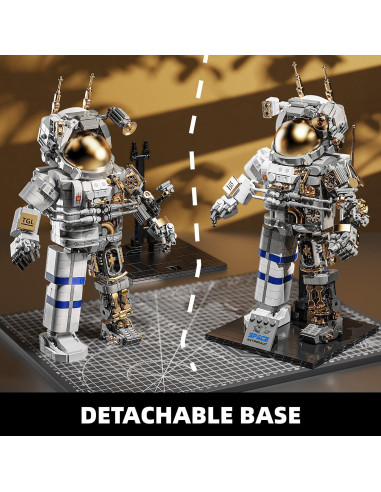 Juego de Bloques de Construcción TYCOLE Astronauta 860 Piezas