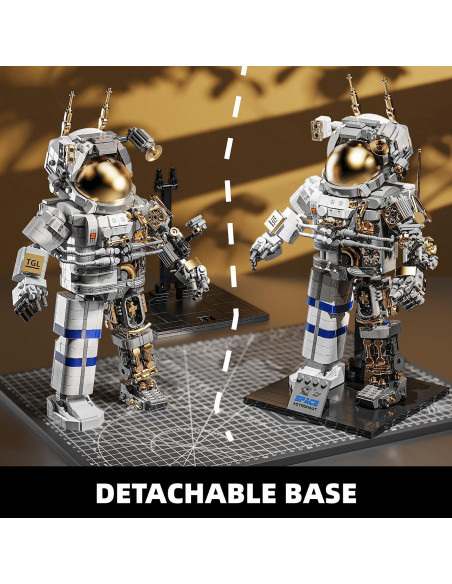 Juego de Bloques de Construcción TYCOLE Astronauta 860 Piezas