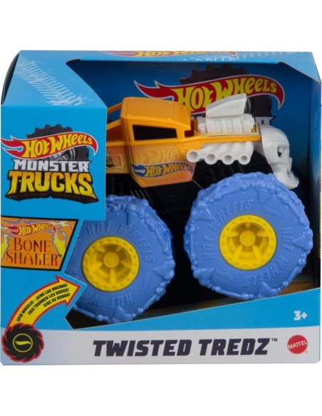 Camión Hot Wheels Monster Trucks Twisted Tredz 1:43 con Motor Camión Hot Wheels Monster Trucks Twisted Tredz 1:43 con Motor
