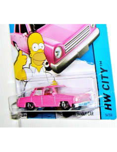 Hot Wheels 2015 El Coche de la Familia Simpsons 7.6cm 2