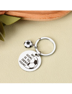 Llavero de Fútbol Sdopbinbin 3 cm Regalo para Aficionados 2