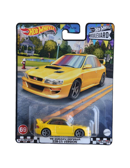 Hot Wheels Subaru Impreza 22B STi 1998 Boulevard