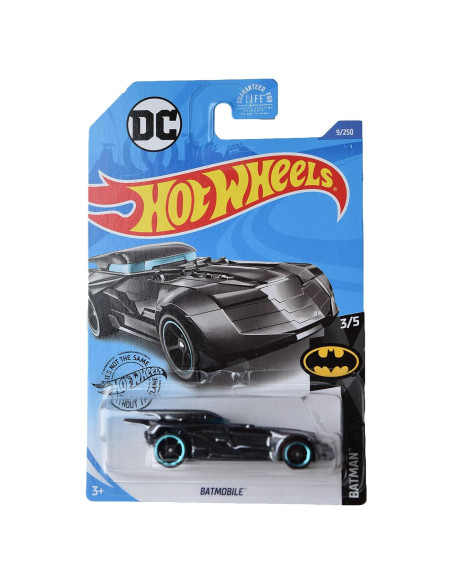 Hot Wheels Batimóvil Mattel 1:64 Metal 3.3x10.9x16.5cm