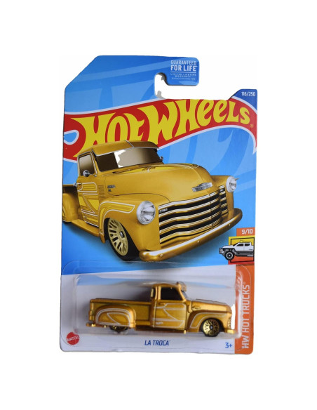 Hot Wheels La Troca Hot Trucks 9/10 - Oro 1:63