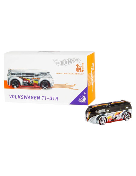 Hot Wheels id Volkswagen T1-R - Juguete Interactivo 10 cm