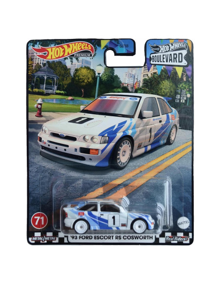 Hot Wheels Ford Escort RS Cosworth 1993 Premium 72.8g