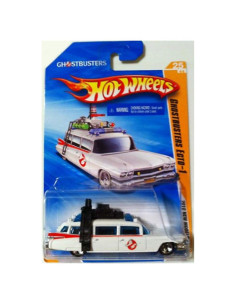 Hot Wheels GHOSTBUSTERS ECTO-1 1959 Cadillac Blanco 1:64