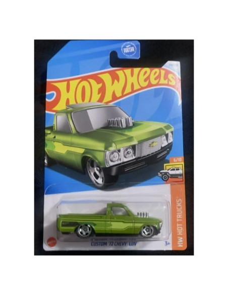 Hot Wheels 72 Chevy Luv Verde Personalizado 1:64 Mattel
