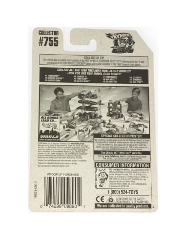 Auto de Juguete Mattel Hot Wheels Bestia Callejera 7/12