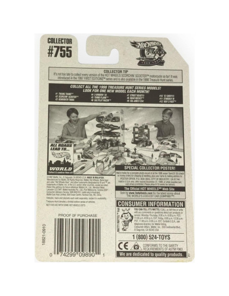 Auto de Juguete Mattel Hot Wheels Bestia Callejera 7/12