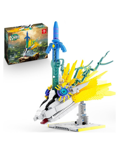 Juego de Construcción Espada Maestra MOC TOTK 702 Piezas