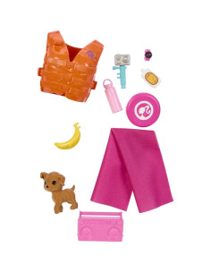 Muñeca Surf Barbie HPL69 con Tabla de Surf y Accesorios 2