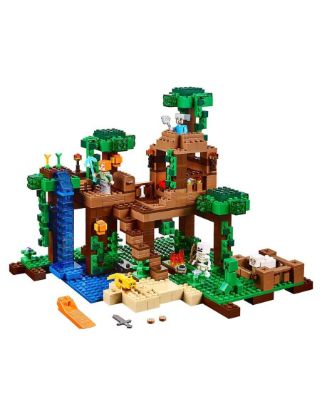 LEGO Minecraft Casa del Árbol de la Selva 21125 - 706 Piezas LEGO Minecraft Casa del Árbol de la Selva 21125 - 706 Piezas