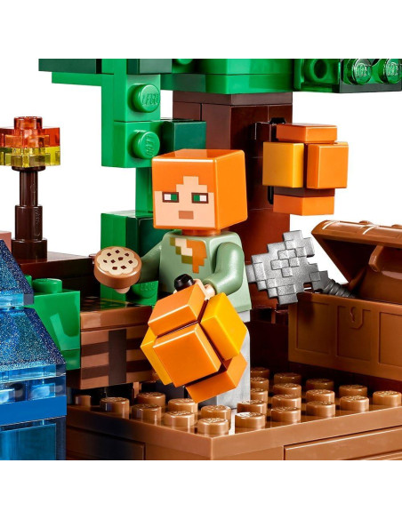 LEGO Minecraft Casa del Árbol de la Selva 21125 - 706 Piezas LEGO Minecraft Casa del Árbol de la Selva 21125 - 706 Piezas