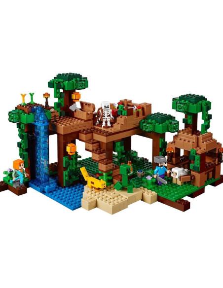 LEGO Minecraft Casa del Árbol de la Selva 21125 - 706 Piezas LEGO Minecraft Casa del Árbol de la Selva 21125 - 706 Piezas