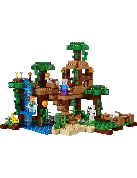 LEGO Minecraft Casa del Árbol de la Selva 21125 - 706 Piezas LEGO Minecraft Casa del Árbol de la Selva 21125 - 706 Piezas