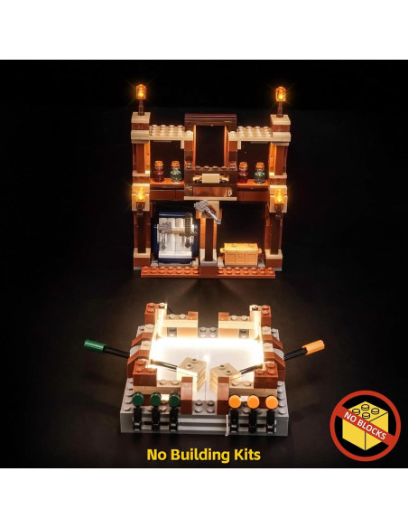 Iluminación LED BrickBling para Anillo de Lucha Lego 21272