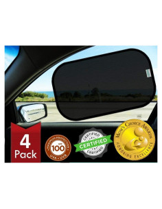 Sombra de Ventana de Auto Kinder Fluff 4 Piezas 99.95% UVB