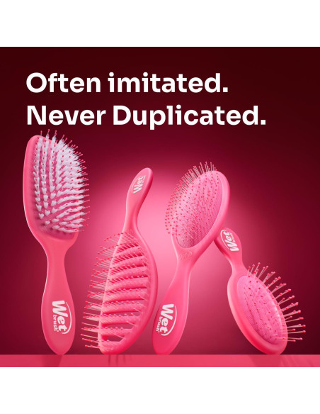 Cepillo Desenredante Wet Brush Mini Aqua, Cerdas IntelliFlex