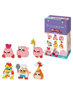 Nanoblock Kirby Vol.2 - Kit de Construcción 6 Personajes