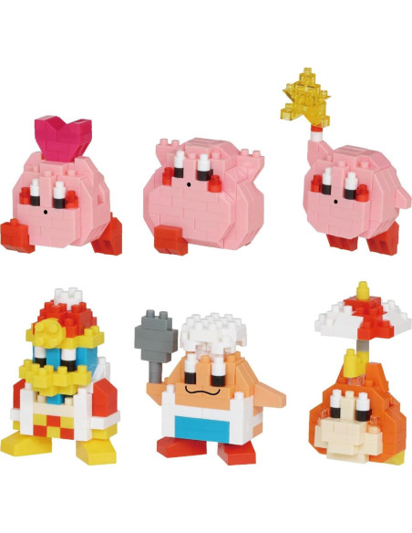 Nanoblock Kirby Vol.2 - Kit de Construcción 6 Personajes