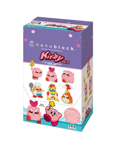 Nanoblock Kirby Vol.2 - Kit de Construcción 6 Personajes