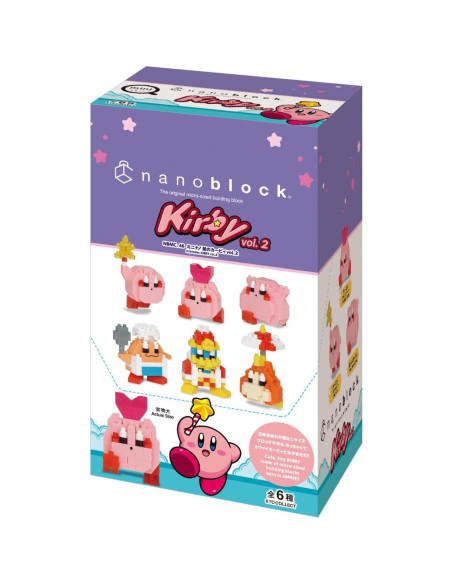Nanoblock Kirby Vol.2 - Kit de Construcción 6 Personajes