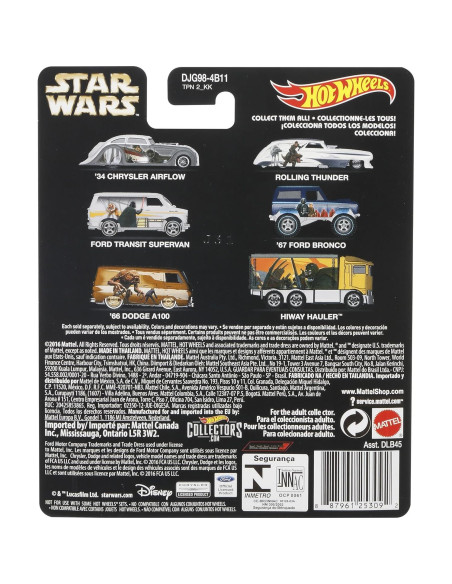 Vehículo Hiway Hauler Hot Wheels Star Wars 1:64 Vehículo Hiway Hauler Hot Wheels Star Wars 1:64