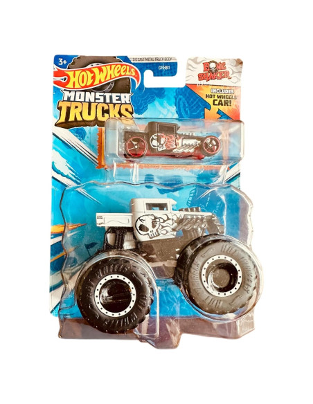Hot Wheels Monster Trucks Hueso Agitador 1:64 Metal