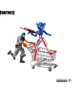 Paquete de Acción Fortnite McFarlane Toys - Carrito y Figuras 2