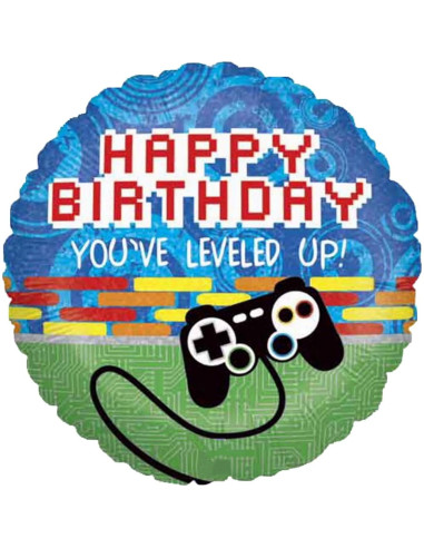 Ramo de Globos de Cumpleaños Minero Videojuego Anagram