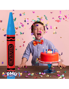 Banco de Monedas Gigante PMU 91.44 cm Crayón Jumbo 4 Piezas 2