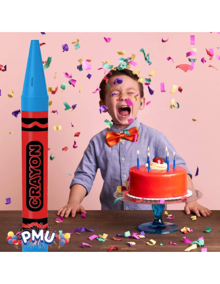 Banco de Monedas Gigante PMU 91.44 cm Crayón Jumbo 4 Piezas