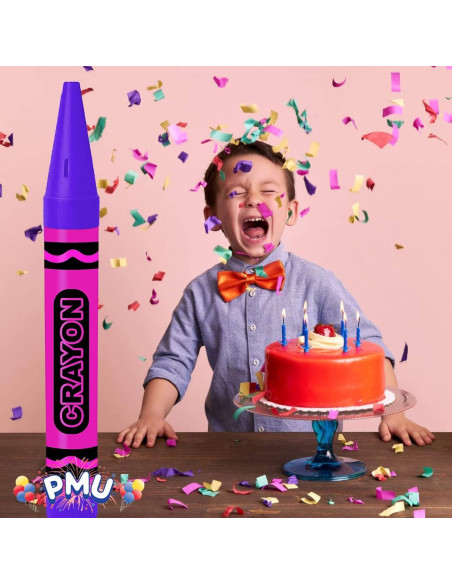 Banco de Monedas Gigante PMU 91.44 cm Crayón Jumbo 4 Piezas