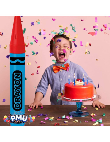 Banco de Monedas Gigante PMU 91.44 cm Crayón Jumbo 4 Piezas