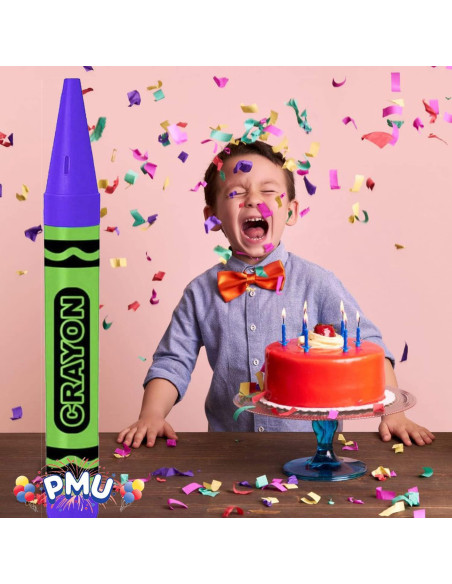 Banco de Monedas Gigante PMU 91.44 cm Crayón Jumbo 4 Piezas