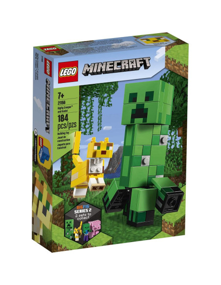 LEGO Minecraft BigFig Creeper y Ocelot 21156 - 184 piezas LEGO Minecraft BigFig Creeper y Ocelot 21156 - 184 piezas