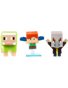Figuras Mini de Minecraft Mattel - Paquete de 3 Temáticas 2