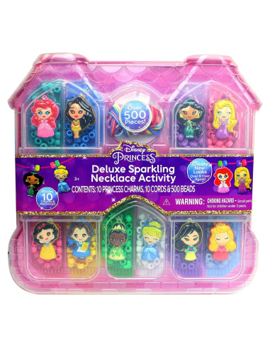 Kit de Joyería Princesa Disney Deluxe - 500 Piezas