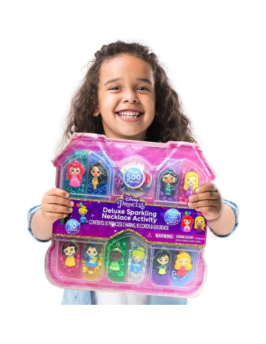 Kit de Joyería Princesa Disney Deluxe - 500 Piezas