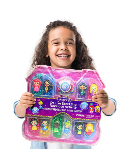 Kit de Joyería Princesa Disney Deluxe - 500 Piezas