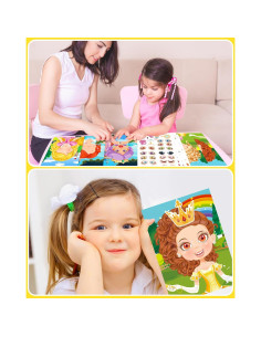 20 Stickers de Princesa Greingways para Manualidades Niños 2