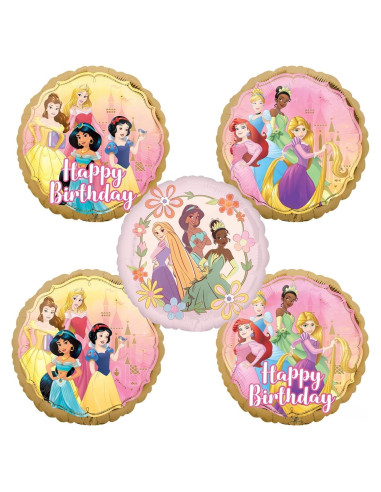 Ramo de Globos de Princesa Anagram 5pc 43cm Decorativos