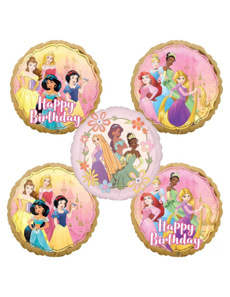 Ramo de Globos de Princesa Anagram 5pc 43cm Decorativos