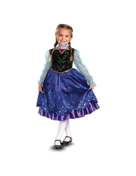 Disfraz de Anna Deluxe Frozen Disney 7-8 años