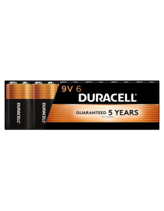 Batería Alcalina Duracell Coppertop 9V - Paquete de 1